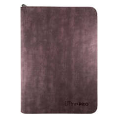 Ultra Pro Premium 9-Pocket Zippered Pro-Binder Suede Amethyst